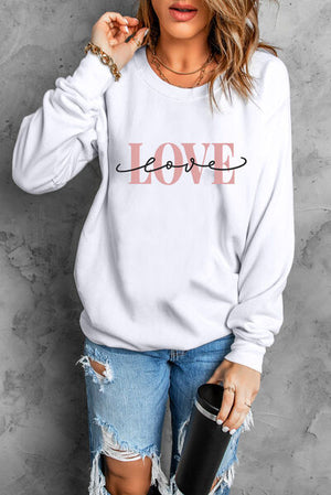 LOVE Graphic Sweatshirt