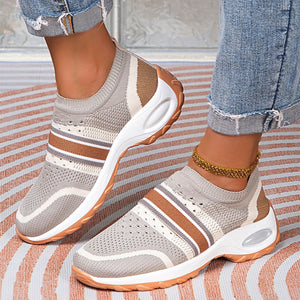 Allie Breathable Round Toe Sneakers