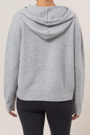 One More Shot Drawstring Hooded Sweater