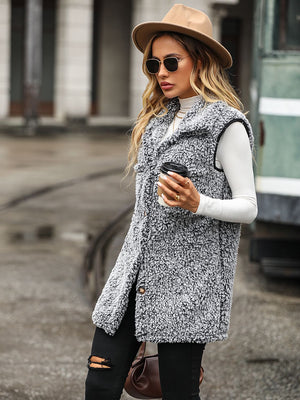 Snuggle Season Button Down Vest