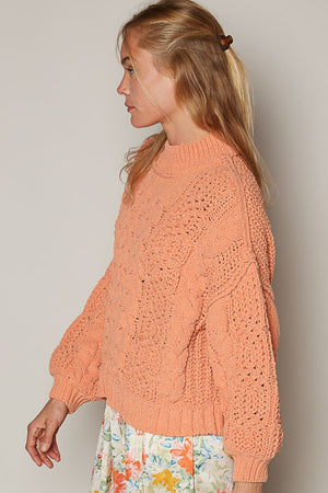 Timberline Texture Cable Knit Sweater