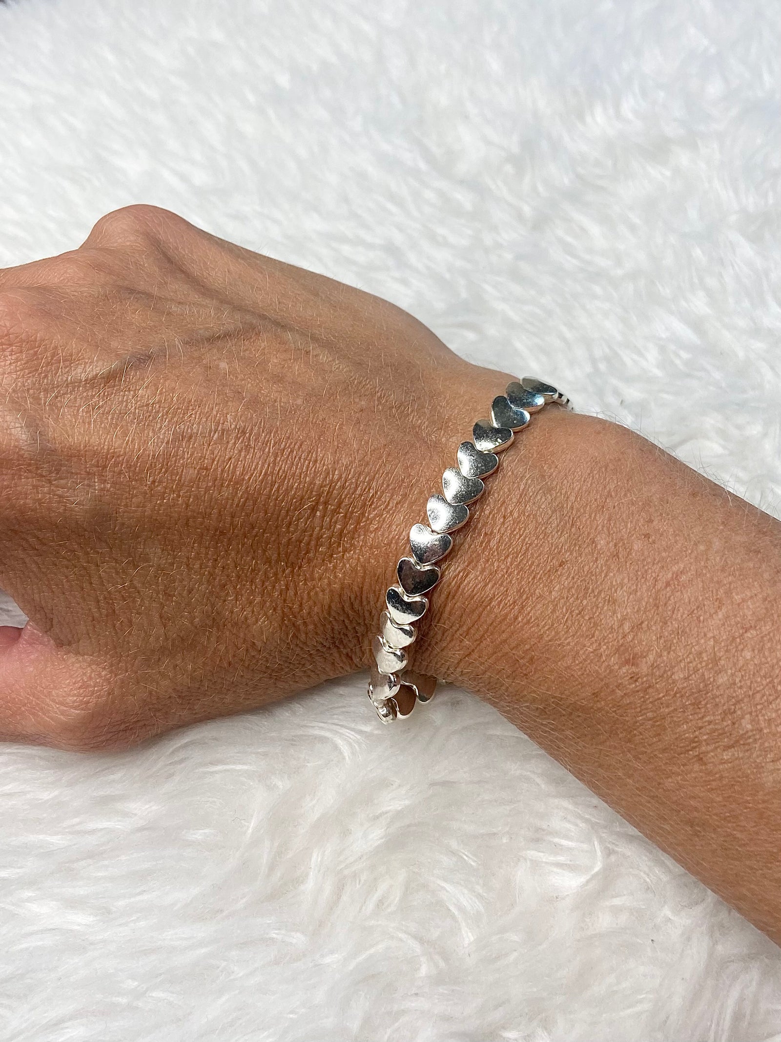 Silver Sweetheart Bracelet