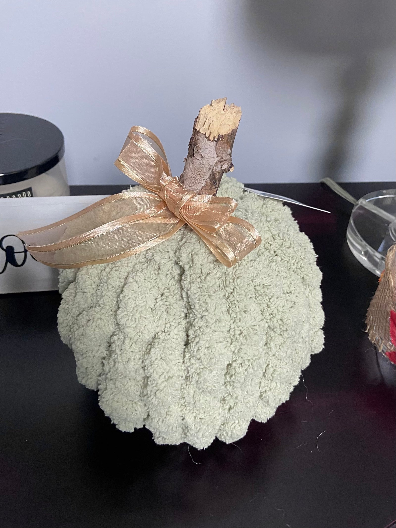 Autumn Harvest Knit Pumpkin-sage