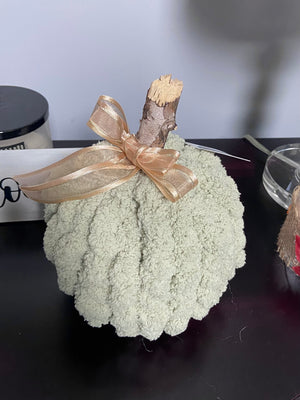 Autumn Harvest Knit Pumpkin-sage