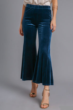 Own The Night Velvet Flare Pants