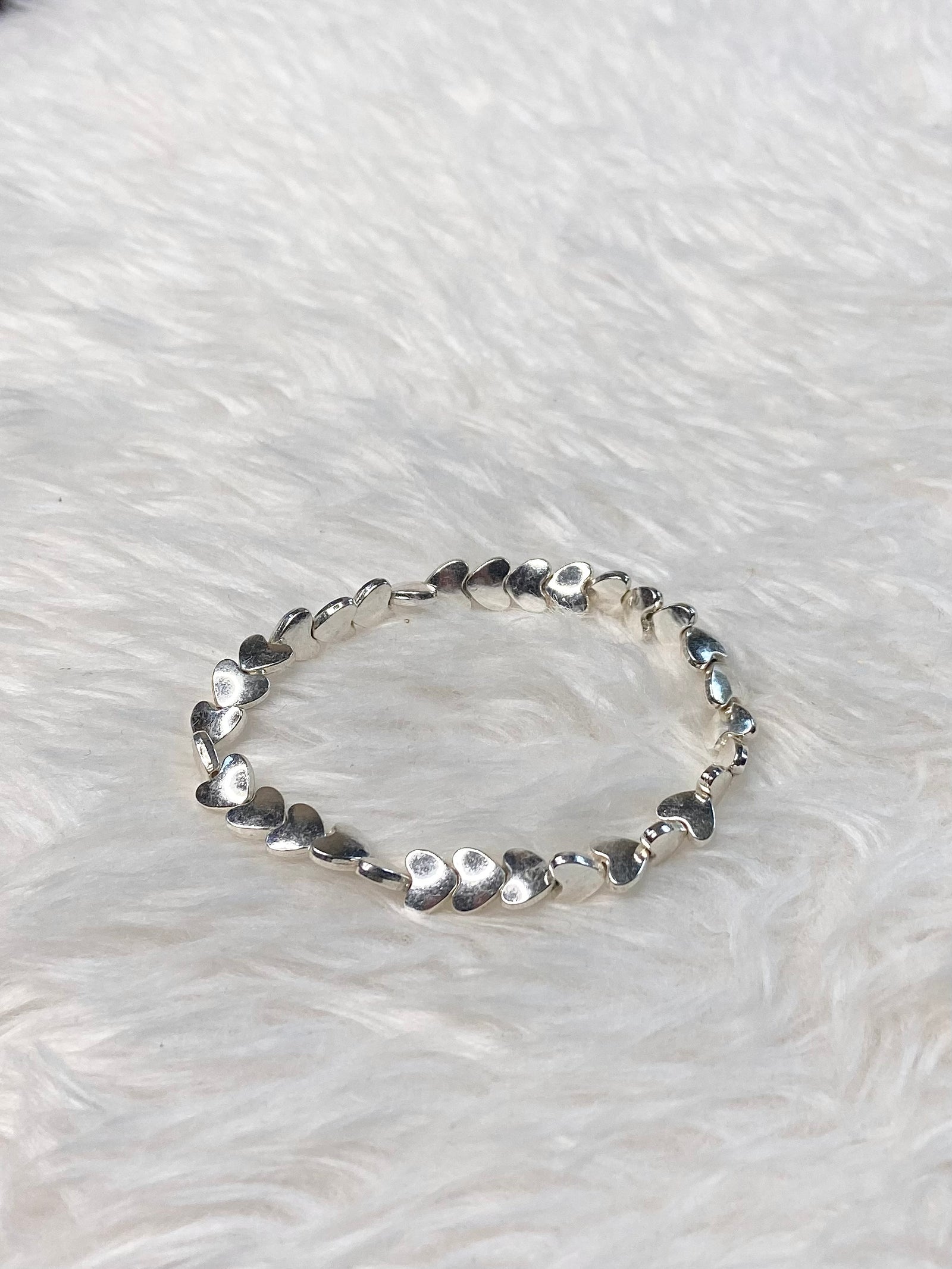 Silver Sweetheart Bracelet