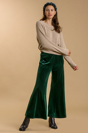 Own The Night Velvet Flare Pants