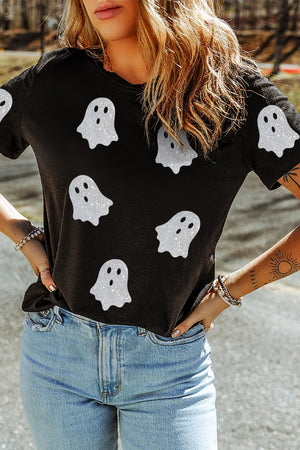 Glitter Ghost Tee