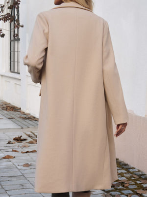 Divine Days Pocketed Trench Coat