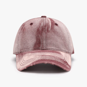 Relaxed Vibe Adjustable Cotton Baseball Cap