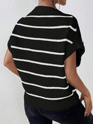 Sights To See Short Sleeve Knit Top