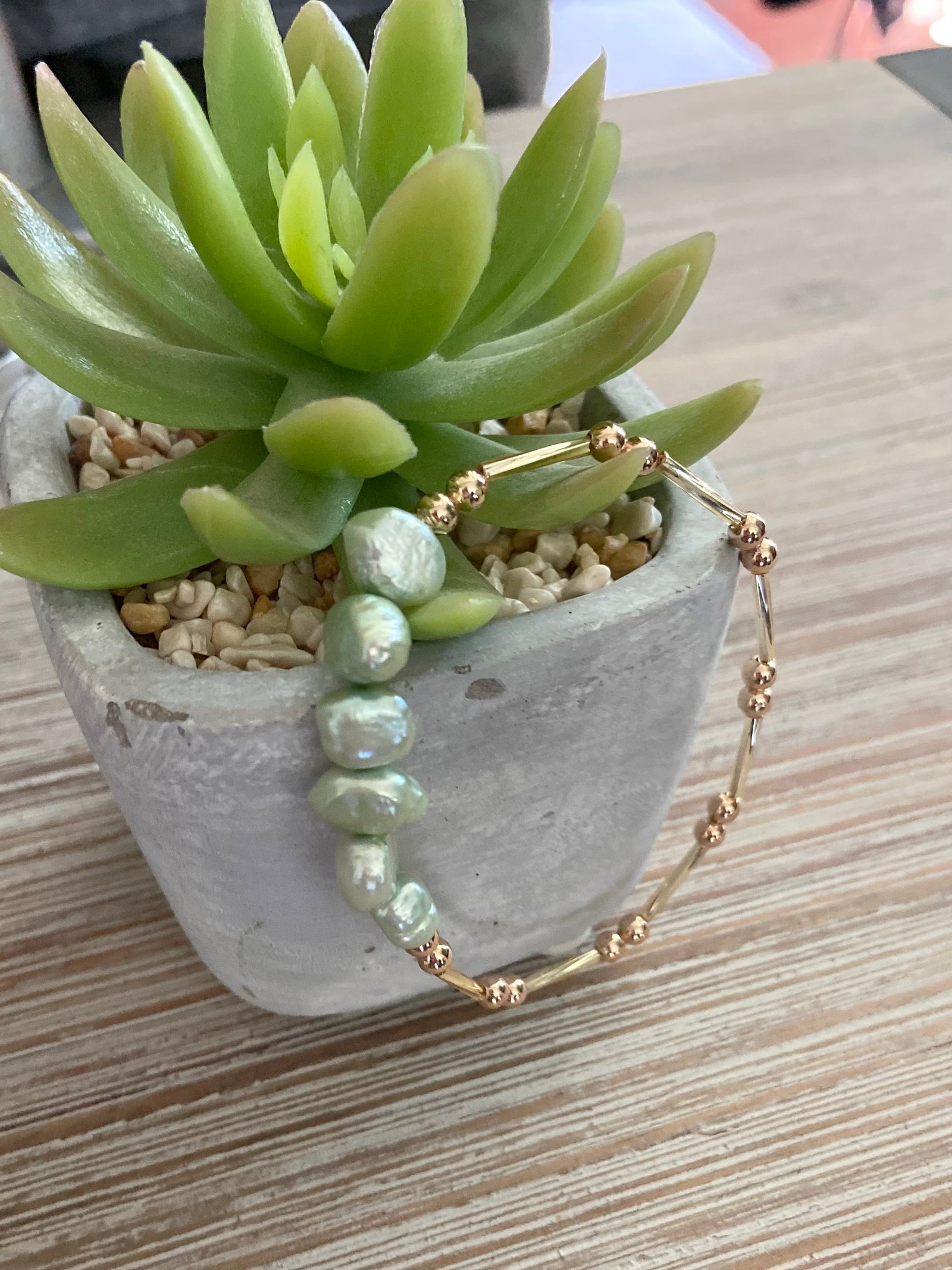Pistachio Gleam Bracelet