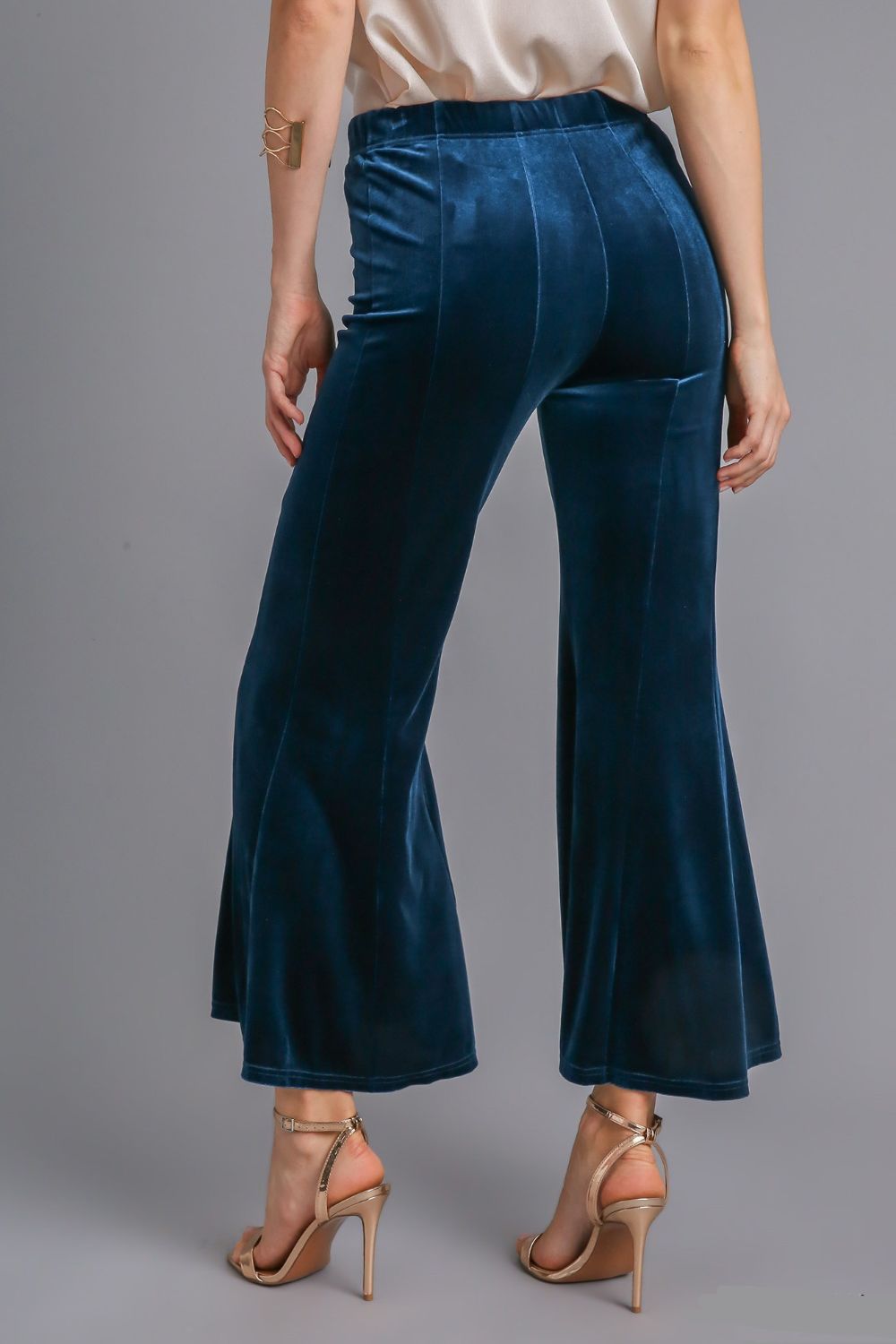 Own The Night Velvet Flare Pants