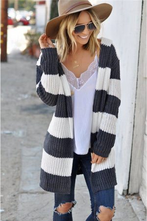 Fall Feels Open Front Cardigan