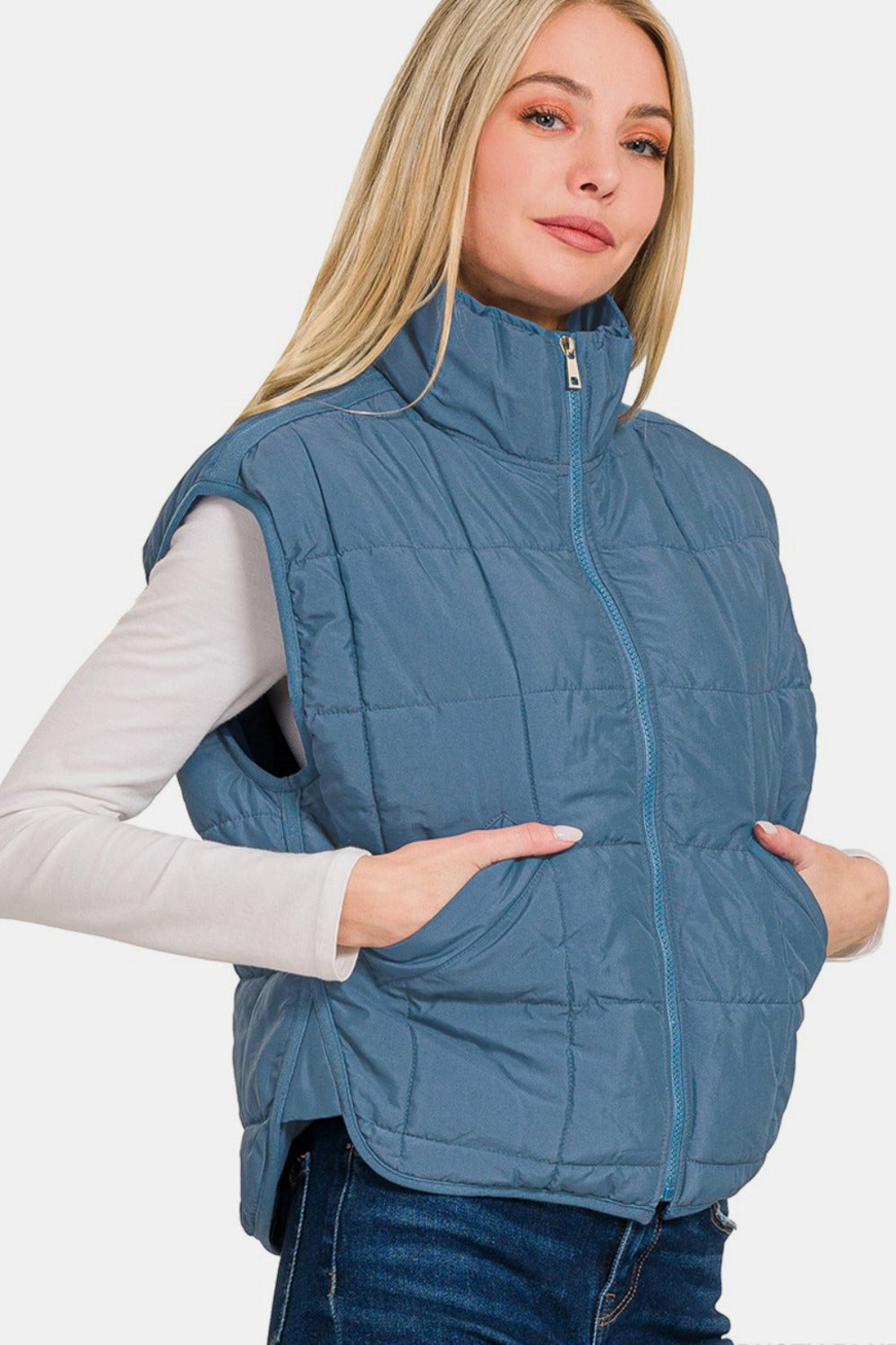 Wandering Trail Cropped Puffer Vest