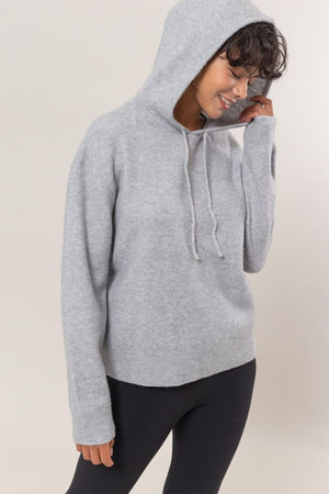 One More Shot Drawstring Hooded Sweater