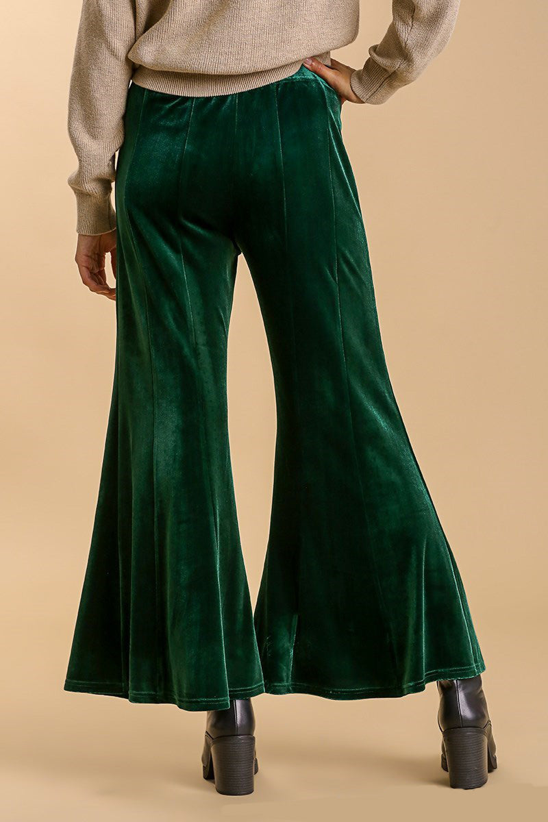 Own The Night Velvet Flare Pants