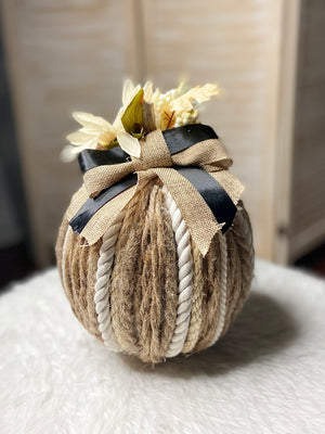 Harvest Ribbon Heirloom Pumpkin