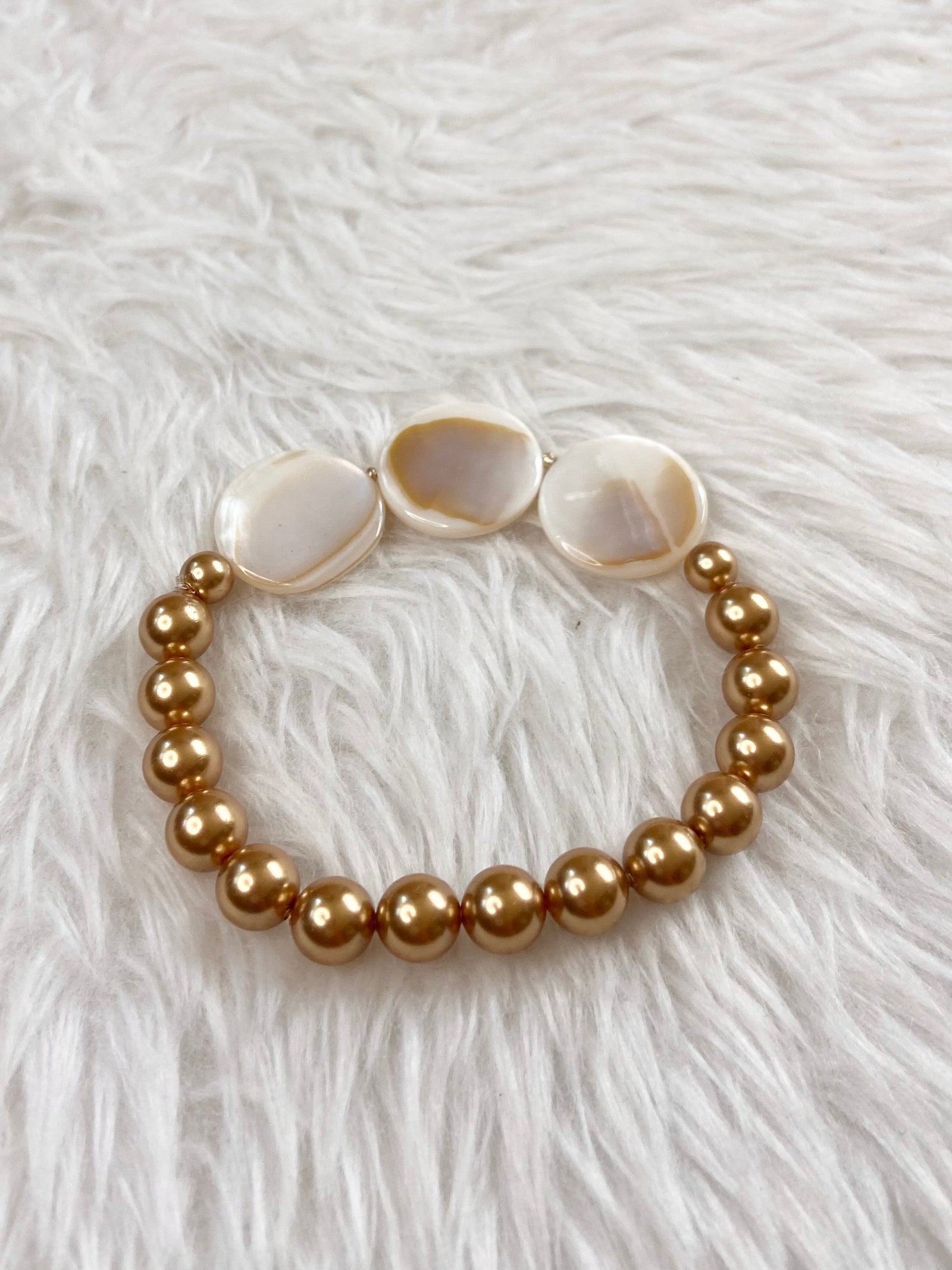 Satin Light Swarovski Pearl Bracelet