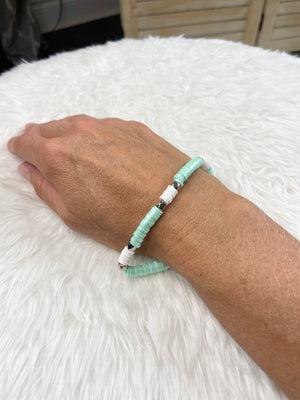 Frosted Mint Bracelet