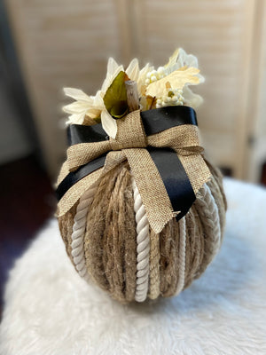 Harvest Ribbon Heirloom Pumpkin