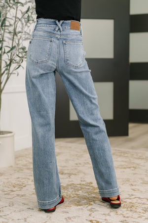 Carrie High Waist Wide Leg Jeans