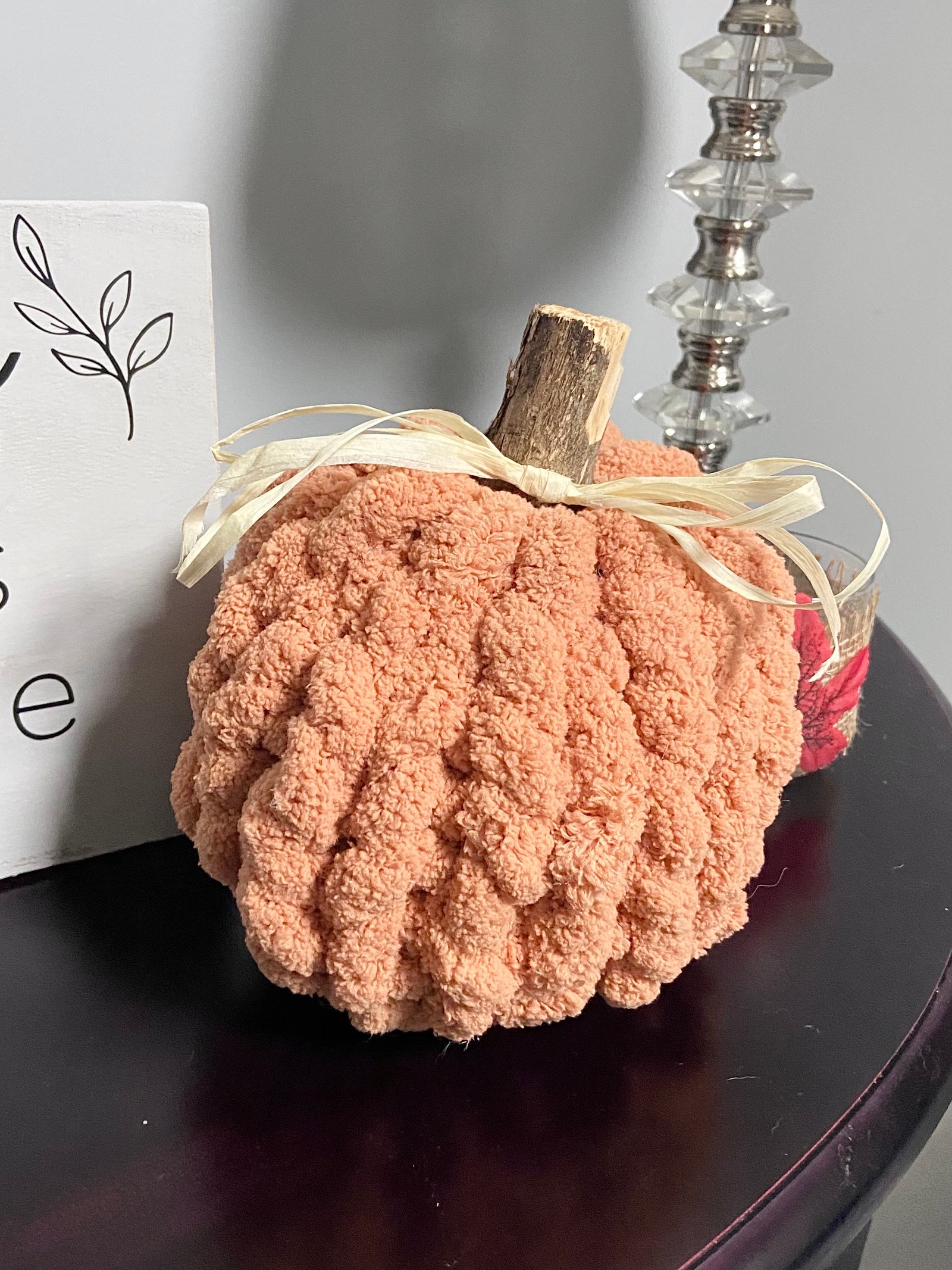 Autumn Harvest Knit Pumpkin-dusty orange