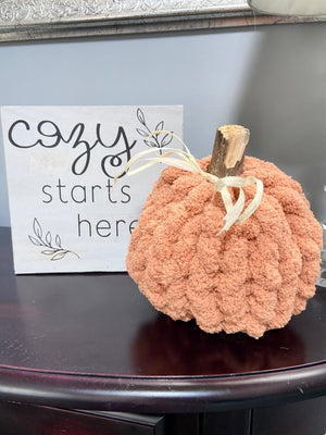 Autumn Hearth Knit Pumpkin-orange