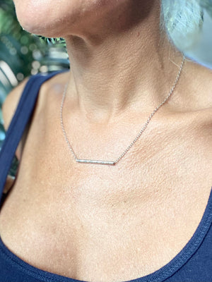 Silver Balance Necklace