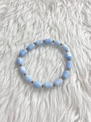 Shimmering Sky Bead Bracelet