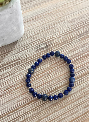 Azure Majesty Gemstone Bracelet