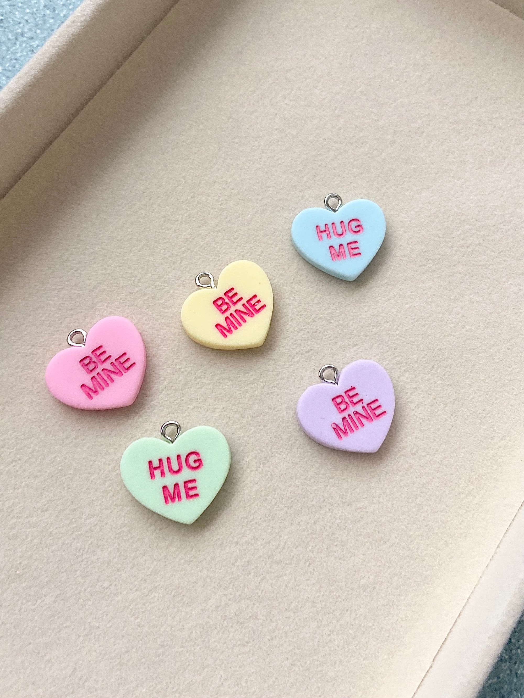 Conversation Heart Charm