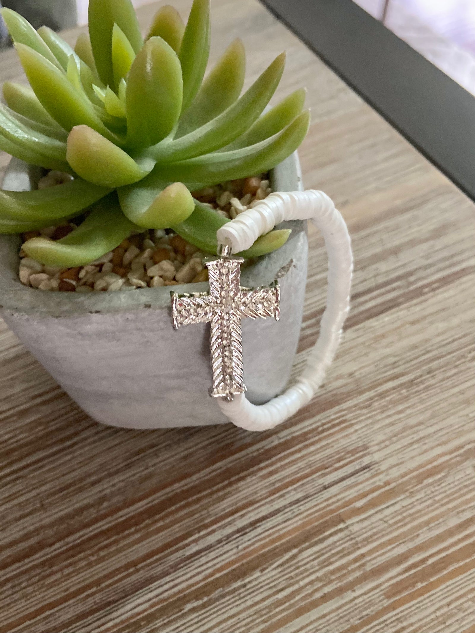 Faith & Grace Heishi Bracelet