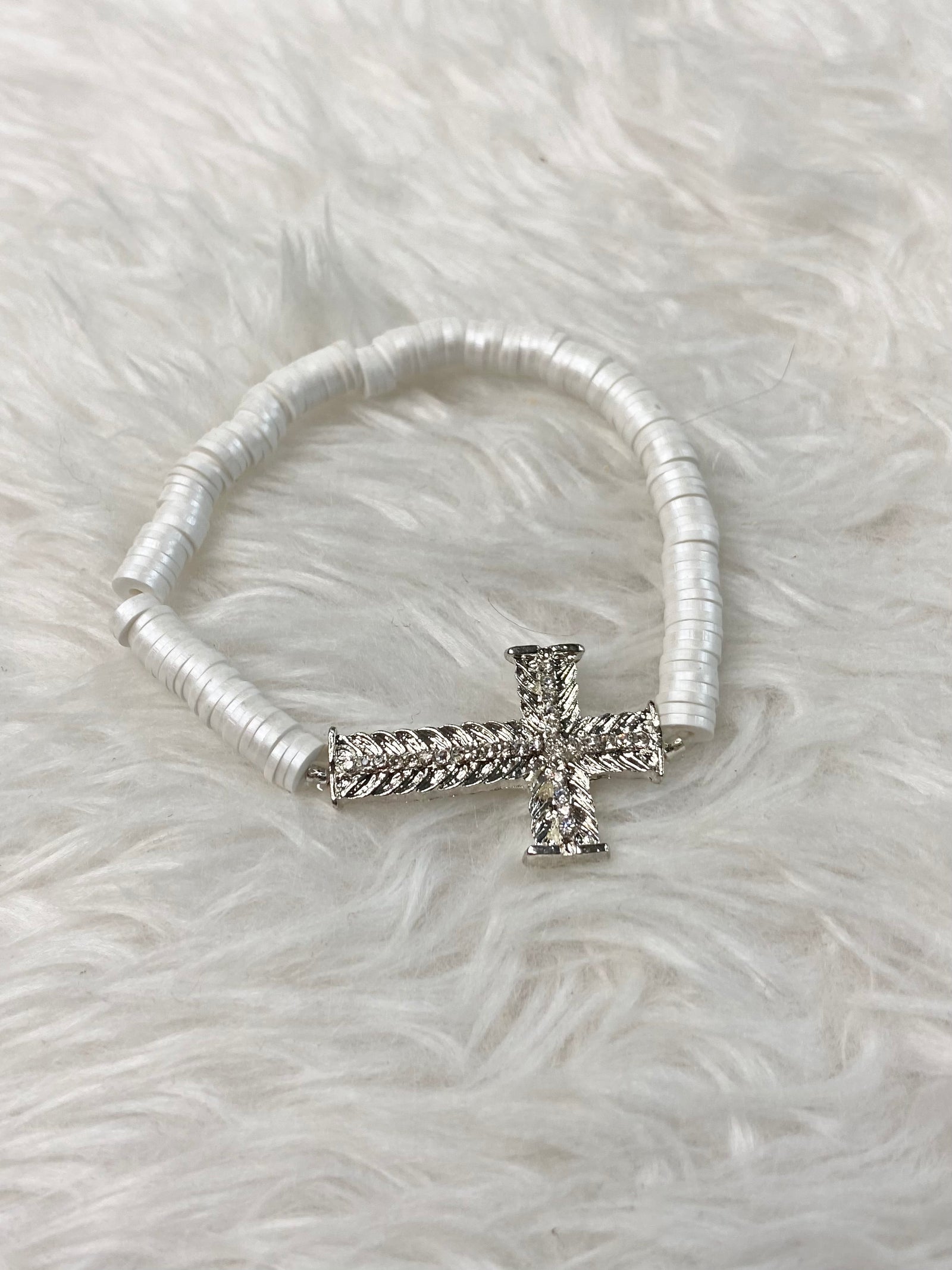Faith & Grace Heishi Bracelet