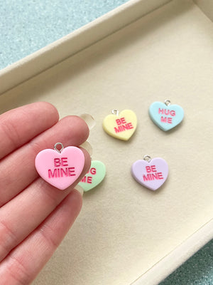 Conversation Heart Charm