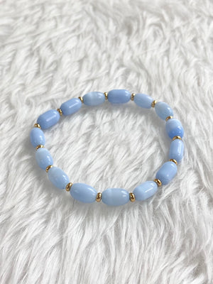 Shimmering Sky Bead Bracelet