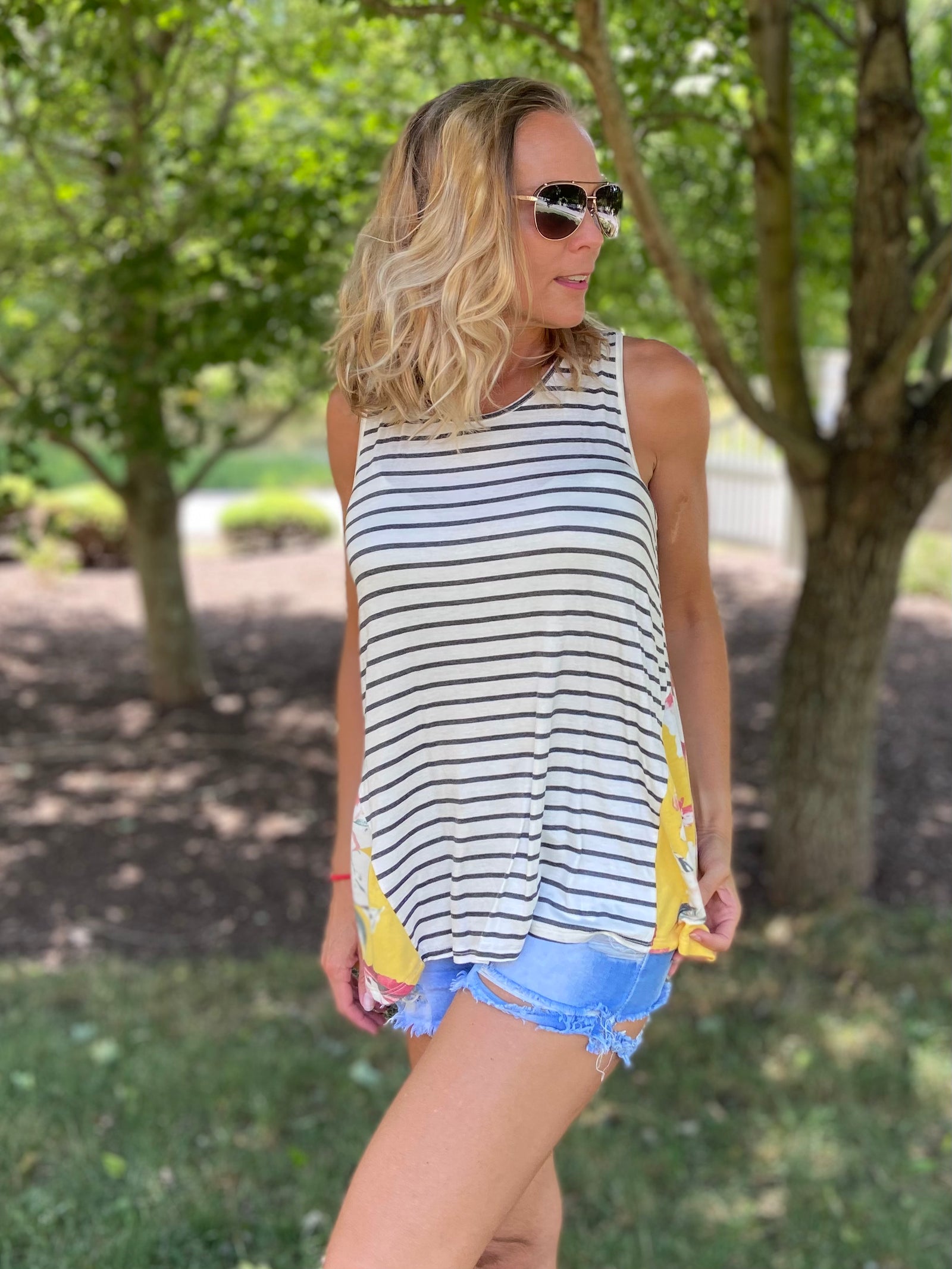 Summer Breeze Racerback Tank