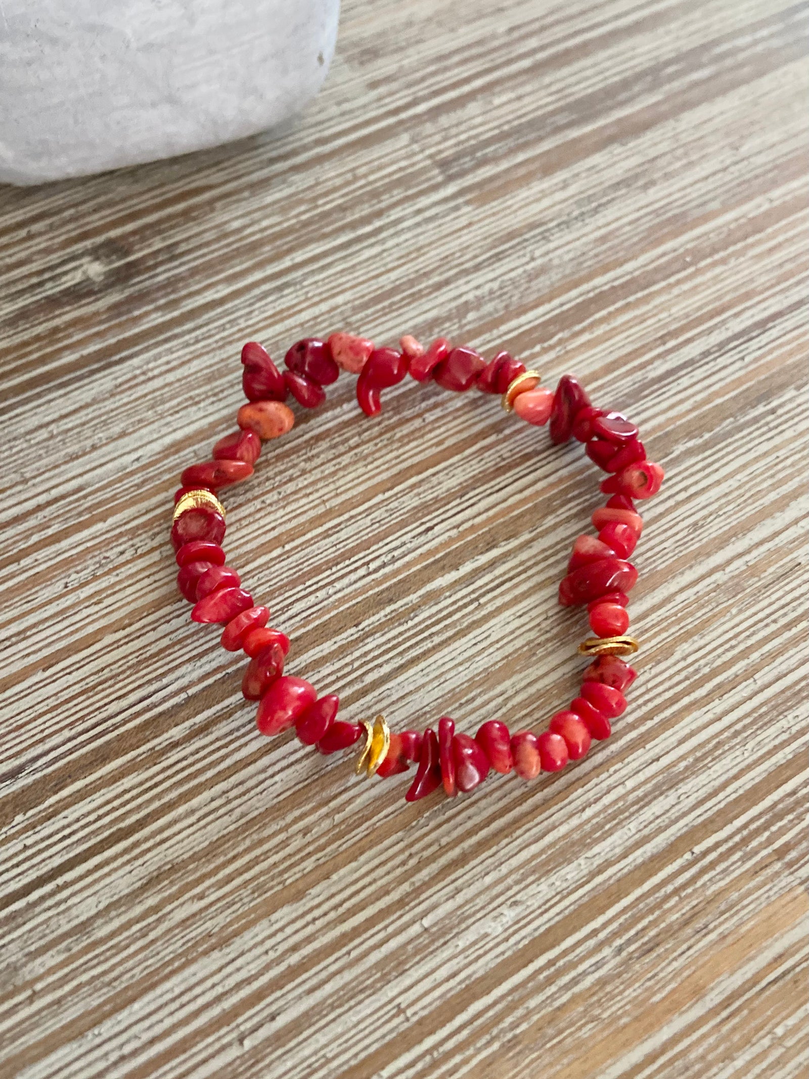 Bamboo Coral Bracelet