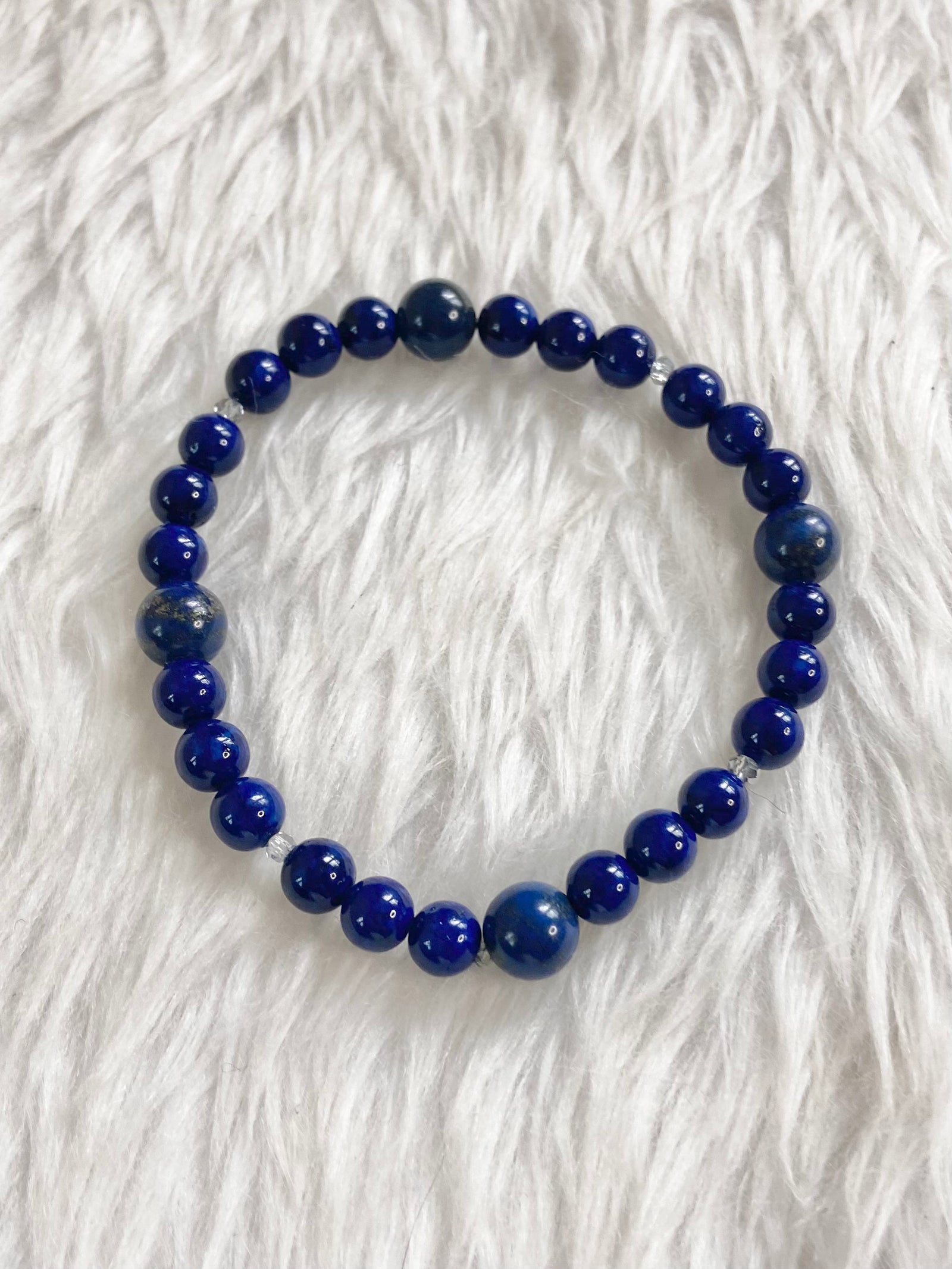 Azure Majesty Gemstone Bracelet