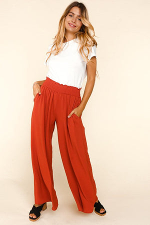 Crisp Air Wide Leg Pants