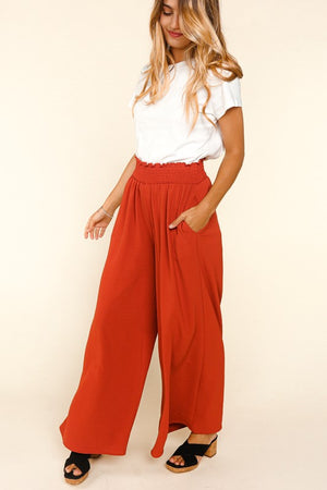 Crisp Air Wide Leg Pants