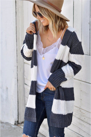 Fall Feels Open Front Cardigan