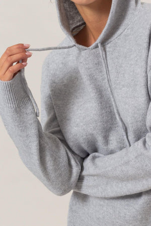 One More Shot Drawstring Hooded Sweater