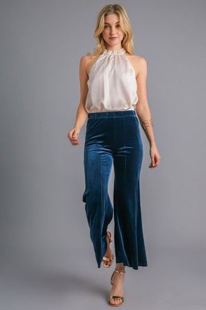 Own The Night Velvet Flare Pants