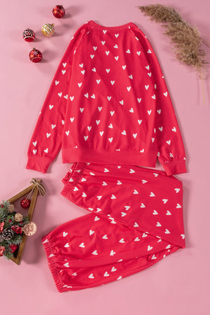 Candy Heart Comfort Top and Pants Set