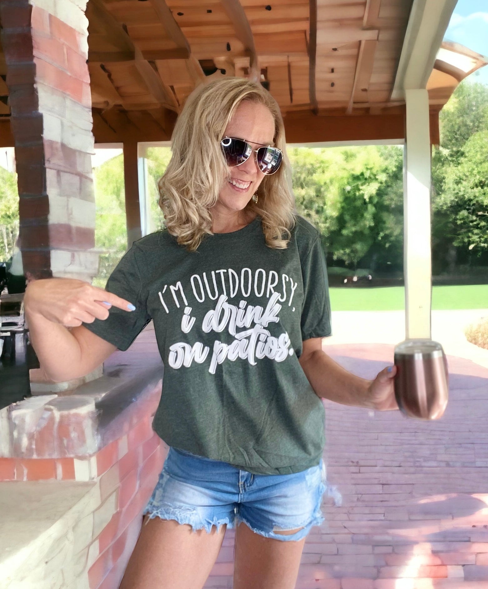 I’m Outdoorsy Graphic Tee