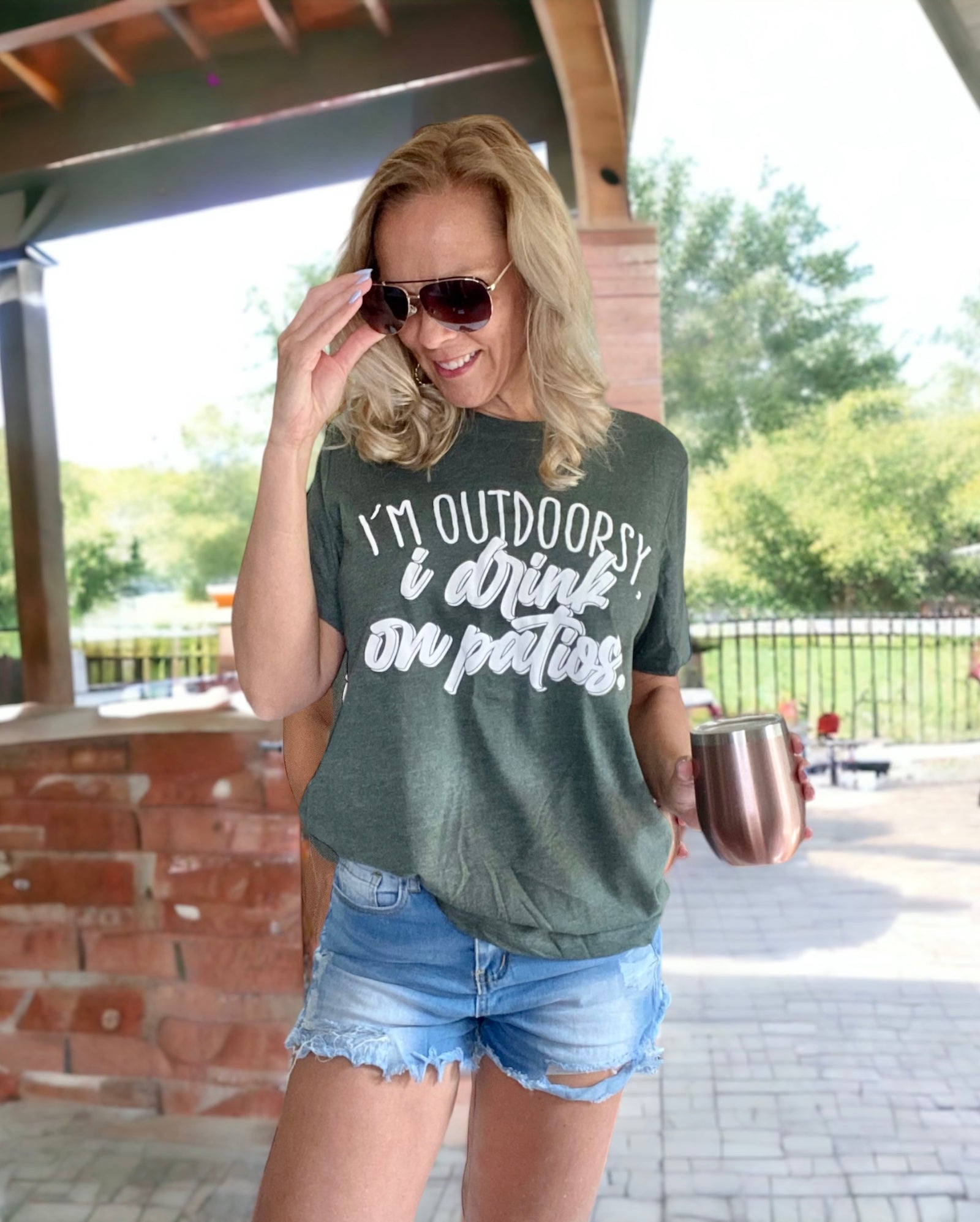 I’m Outdoorsy Graphic Tee