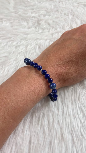 Azure Majesty Gemstone Bracelet