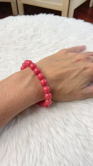 Crimson Peak Jade Bracelet