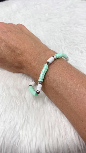 Frosted Mint Bracelet